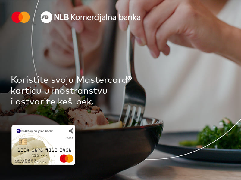 Ostvarite automatski keš-bek uz Mastercard®! 