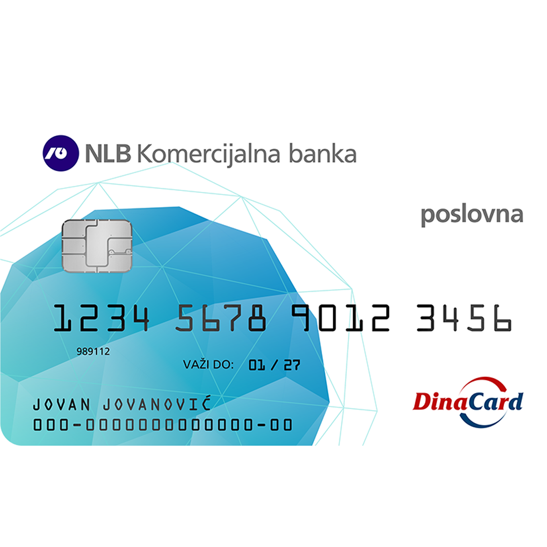 Debitna kartica – DinaCard poslovna