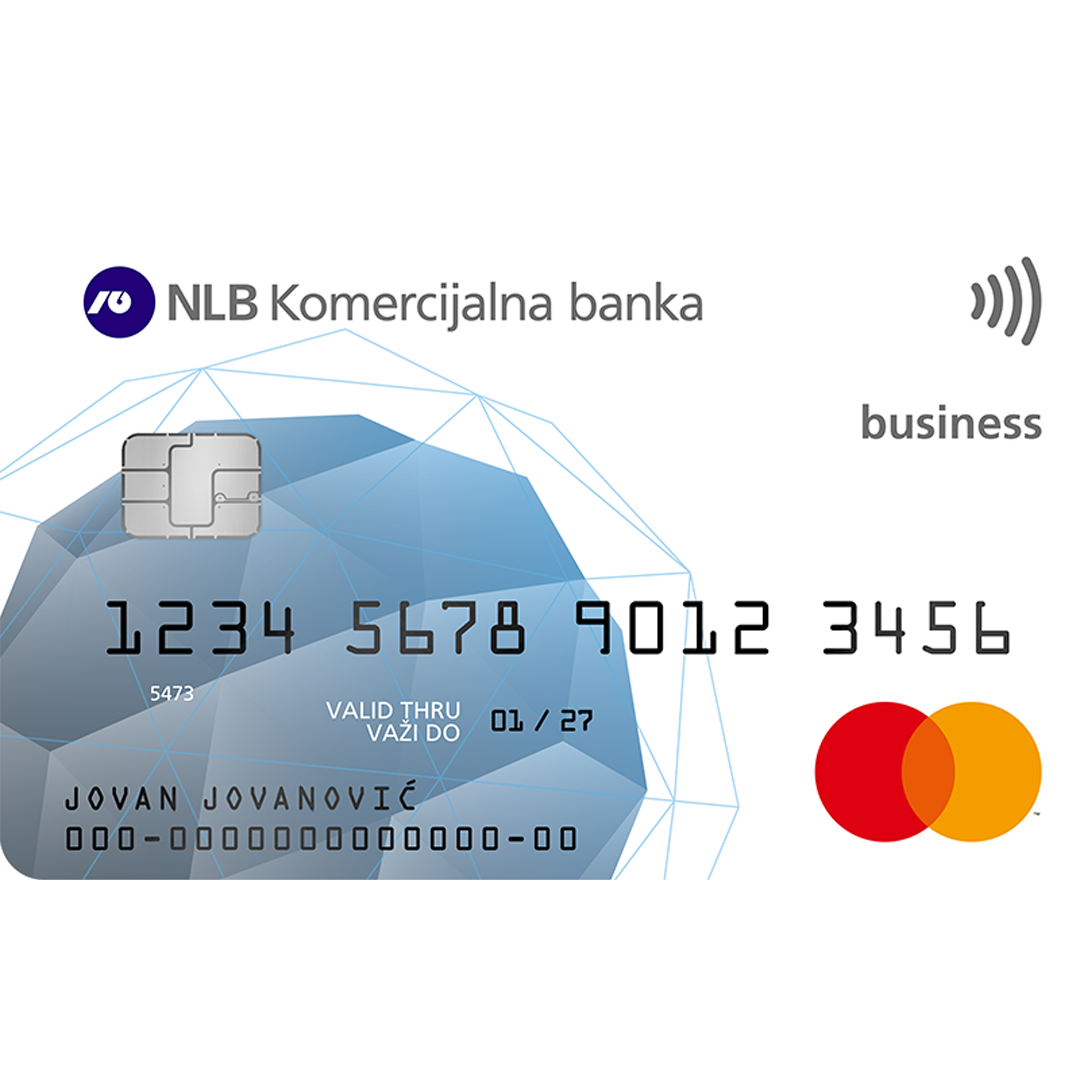 Debitna kartica - Mastercard Business