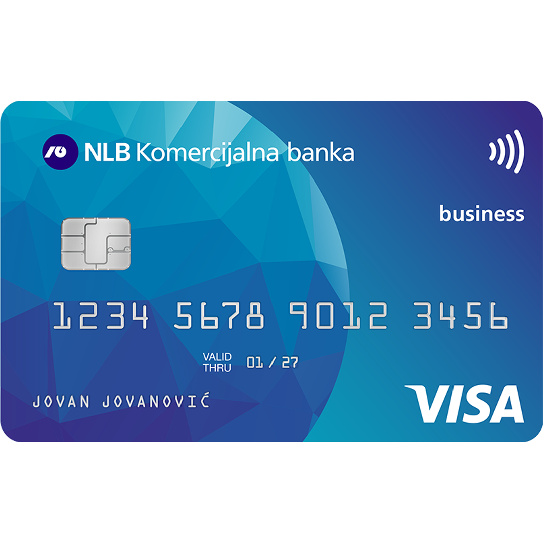 Debitna kartica – Visa Business